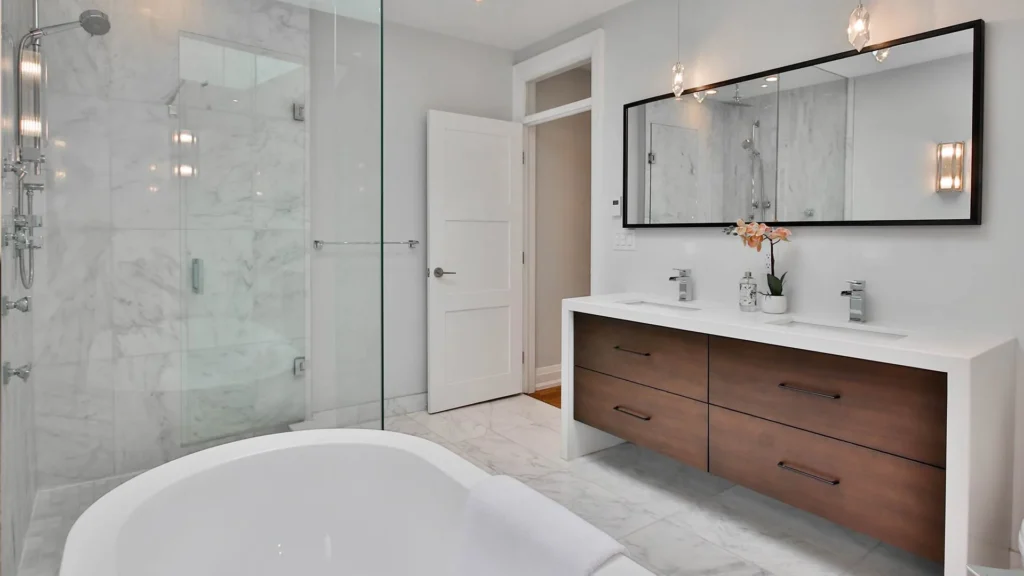 bathroom with tub remodeling in tucson